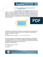 Act Apre 16 Problemas de Ecuaciones Cuadraticas y Sistemas de Ecuaciones Cuadratico Lineales