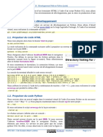 SI Web 4 Formulaires HTML CGI Python3 Dev Prod