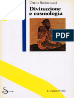(La Cultura 92) Dario Sabbatucci - Divinazione e Cosmologia-Il Saggiatore (1989) - 1