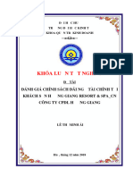 Khóa luận tốt nghiệp - Đánh giá chính sách đãi ngộ tài chính tại khách sạn Hương Giang Resort & Spa - Chi nhánh Công ty CPDL Hương Giang - 1503853