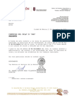 Comunicado de Suspensión