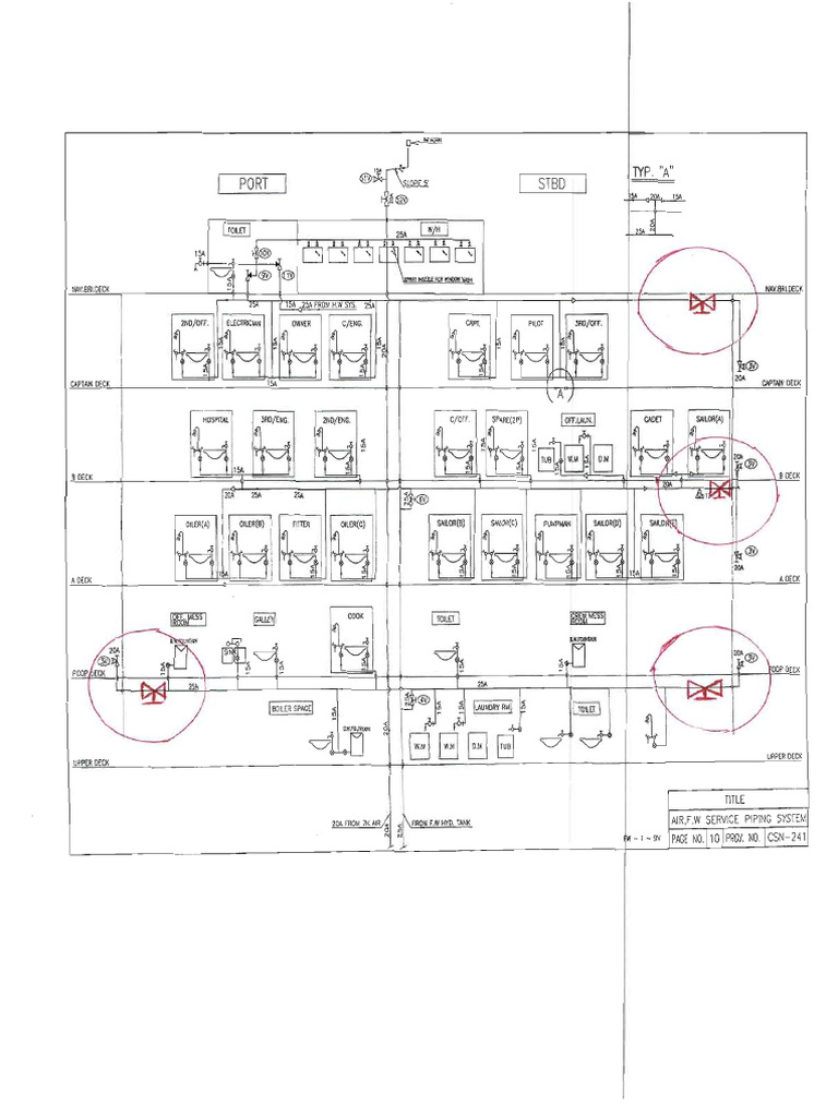 Fresh Water Piping System PDF