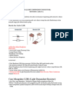 LDR (Light Dependent Resistor)