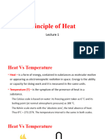 L1 Principle of Heat