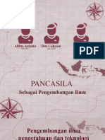 Pancasila Sebagai Pengembangan Ilmu