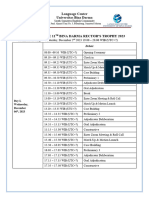 Rundown Debate BDRT 2022 (Tentative)