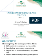 Understanding Power & Politics