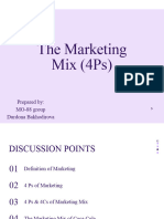 The Marketing Mix