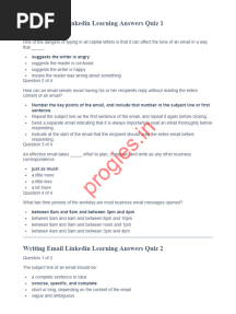 Team Skill All Answers