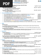 Priyansh Agarwal Resume