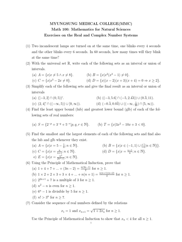 Math 100 exercises on chapter 2 pdf