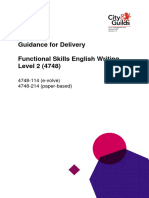 Guidance For Delivery Level 2 Writing v1 0 PDF - Ashx