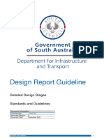 Road Design Report - Guideline
