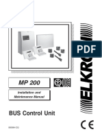 BUS Control Unit: Installation and Maintenance Manual