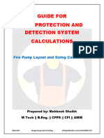 11.NFPA 20 - FIRE PUMP LAYOUT AND SIZING CALCULATIONS