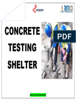 Concrete Testing Shelter