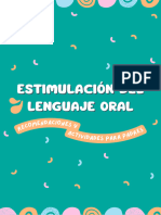 Estimulación Del Lenguaje Oral para Padres.