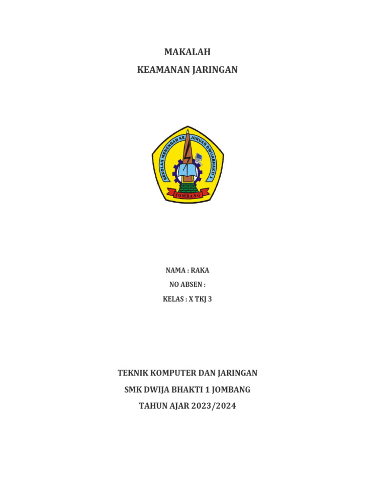 Contoh format makalah pdf