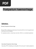 Postpartum Hemorrhage