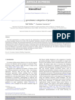 Categorizing Governance of Projects (Müller-Lecoeuvre in Pess)