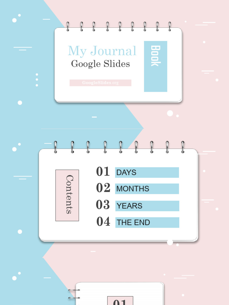 My Journal Powerpoint Template Pdf Microsoft Power Point Digital