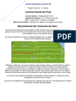 Entraînement Football