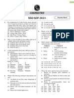 Complete NSO & SOF Chemistry (Part 1) - Practice Sheet Notes - (Only PDF