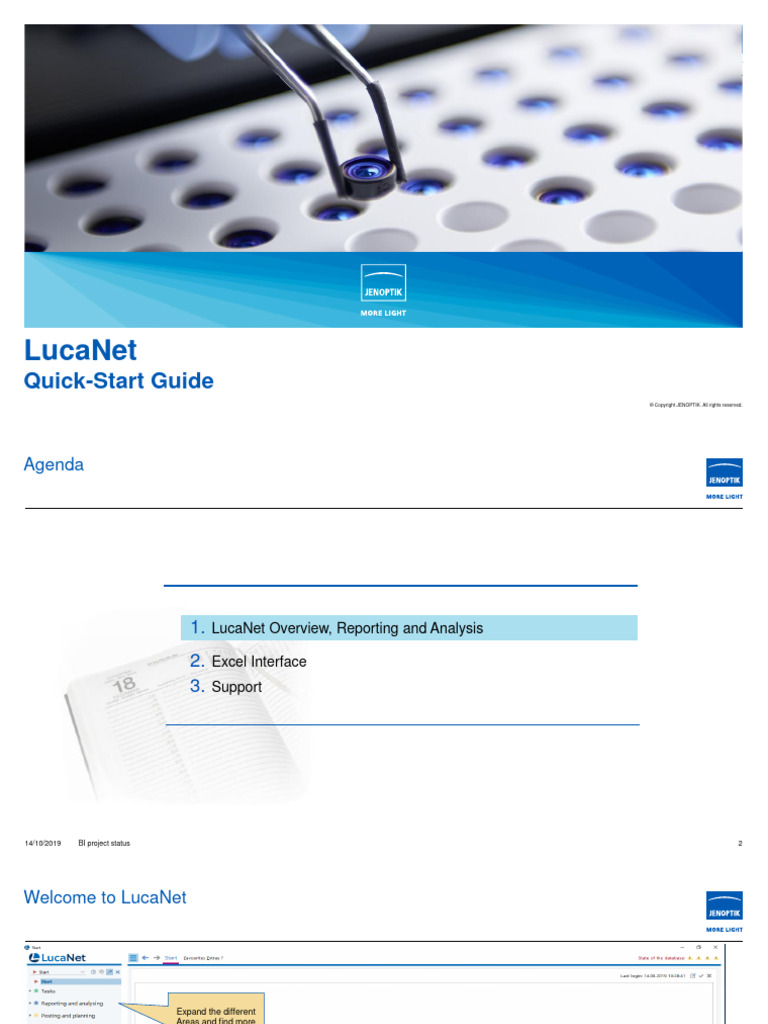 00 - LucaNet-11 - Quick-Start Guide - 191007 | PDF | Microsoft Excel ...