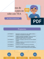 Propuestas para Un Niño Con Tea Por Steisy