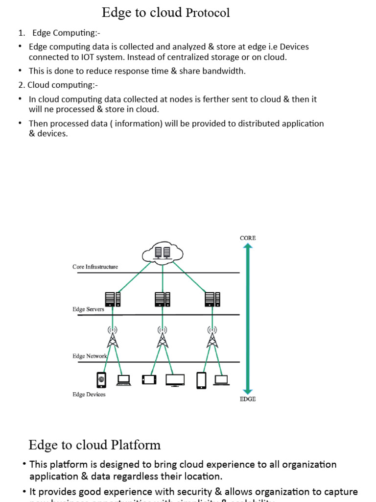 Edge To Cloud Protocol | PDF | Transmission Control Protocol | Cloud ...