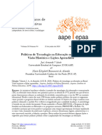 Valente; Almeida- Políticas de Tecnologia na Educação no Brasil - Visão Histórica e Lições Aprendidas -  pkpadmin,+4295+Valente-Almeida-Portugues+FNL