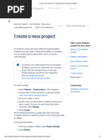 Create A New Project - Jira Software Cloud - Atlassian Support