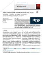 From Fire Safety Journal - Analysis of Combustion Gases.