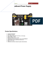 ELEGOO Uno Kit Breadboard Power Supply Module