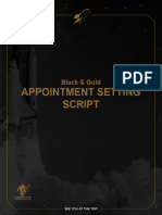 B&G Appointment Setting Script