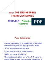 Module 4 - Properties of Pure Substance