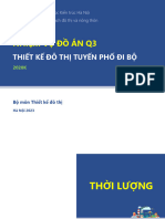 Nhiệm Vụ Đồ Án Q3: Thiết Kế Đô Thị Tuyến Phố Đi Bộ