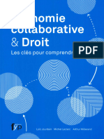 Loïc Jourdain, Michel Leclerc, Arthur Millerand - Économie Collaborative & Droit - Les Clés Pour Comprendre-Editions FYP (2016)