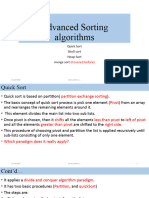 Ch2 Part III-Advanced Sorting Algorithms