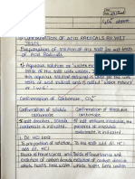 Practical Wet Test Acid Radical-1