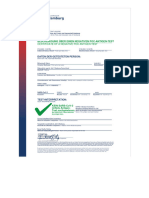 Bescheinigung Über Einen Negativen Poc-Antigen-Test