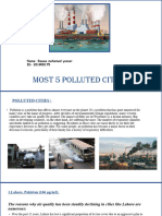 MOST 5 Polluted Cities. Roo