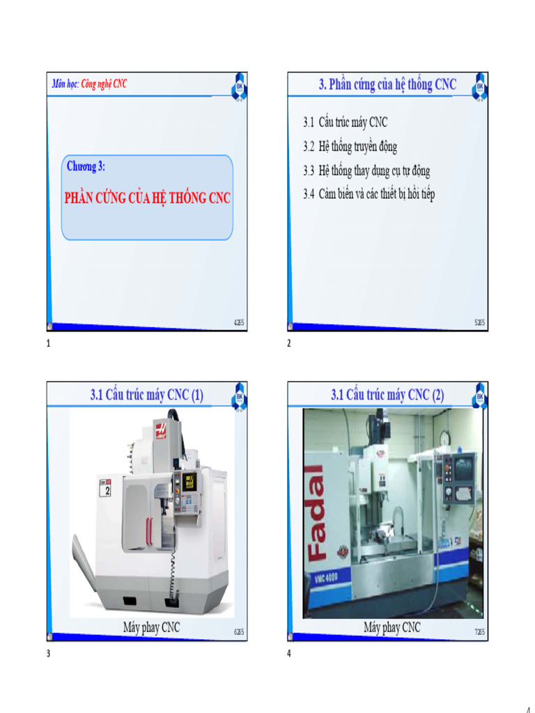 Chuong 3 - Phan Cung Cua He Thong CNC | PDF