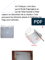 le cycle frigorifique refrigerateur