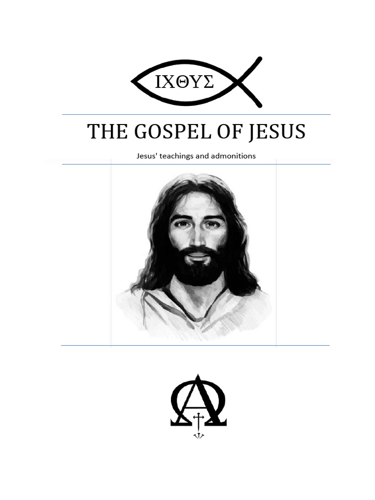 The Gospel of Jesus | PDF | Jesus | Lazarus Of Bethany