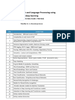 CSE4049 SNLP Course Plan