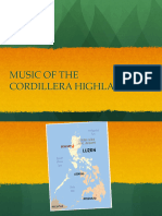 Music of The Cordillera Highlands