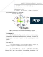 Chapitre II CAlcul Des Coordonnées Et Des Surfaces