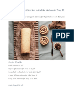 Swiss Roll Recipe