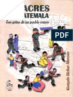 Masacres en Guatemala